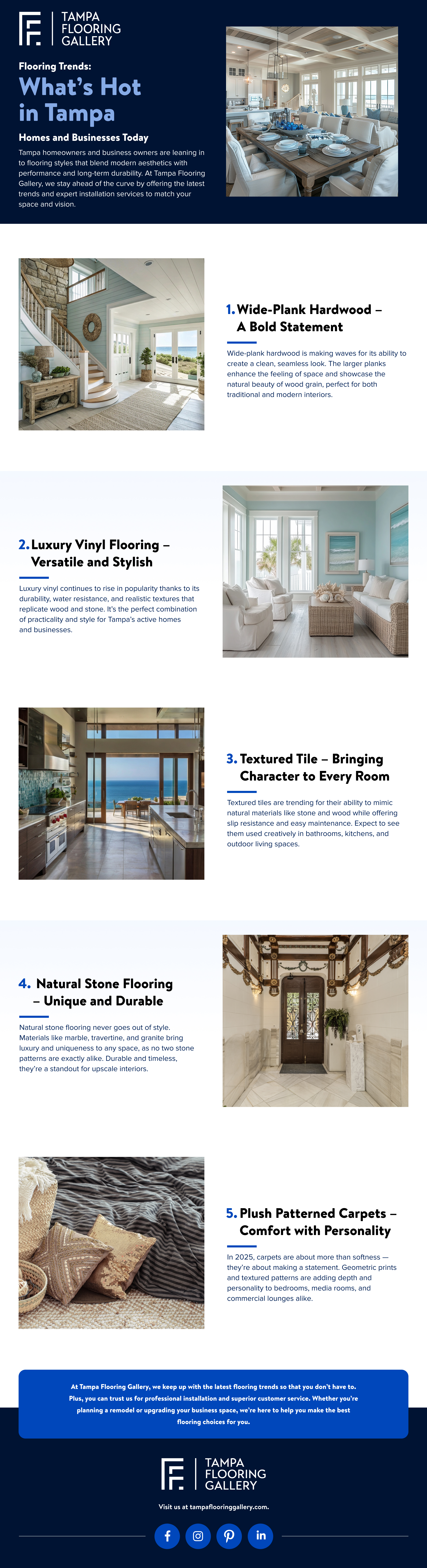 Flooring Trends: What’s Hot in Tampa