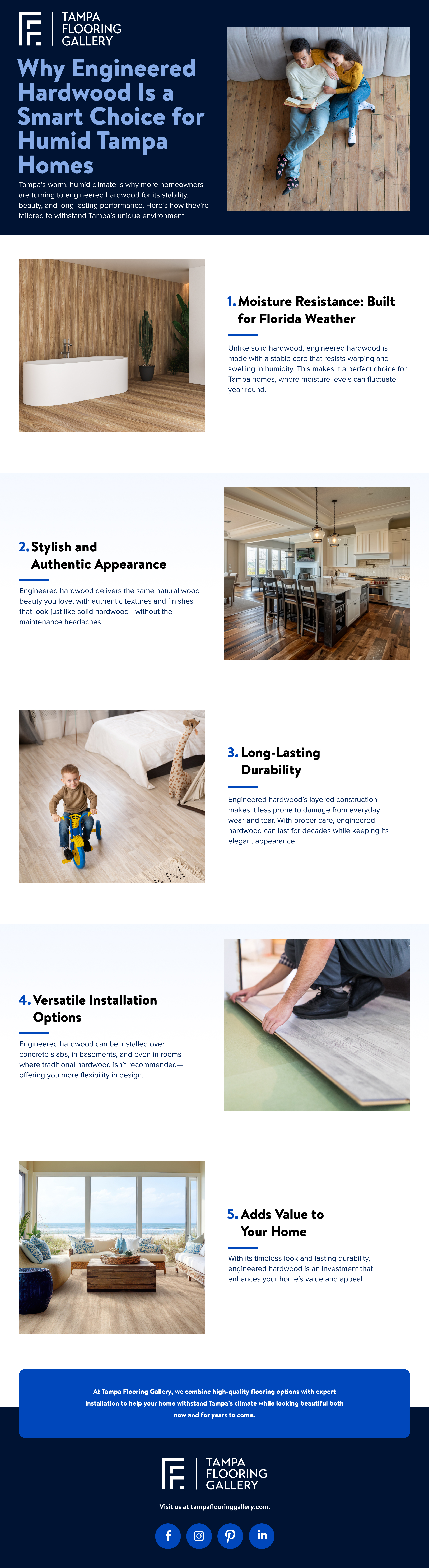 Engineered Hardwood Is a Smart Choice for Humid Tampa Homes